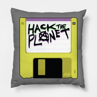 Hack The Planet!! Pillow