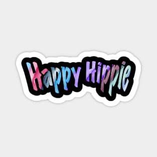 Happy Hippie Magnet