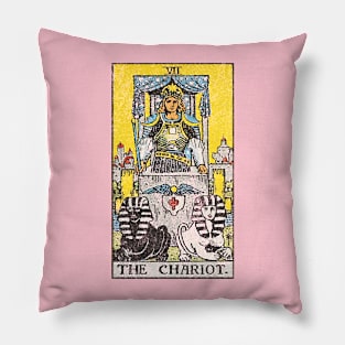 The Chariot - (distressed) Pillow