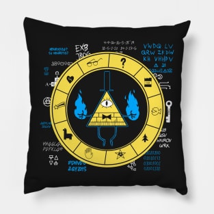 Gravity Falls - Bill Cipher Zodiac Pillow