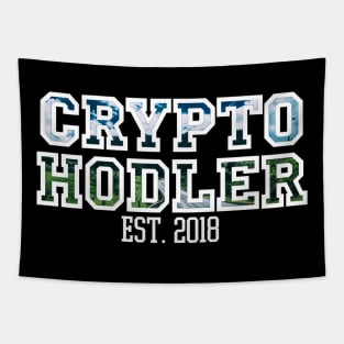 Nature Bitcoin Ethereum Blockchain Crypto Hodler Tapestry