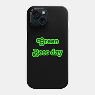 St Patricks Day Beer Elements Phone Case