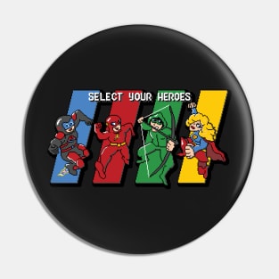 Flarrows in Time Pin