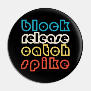 Block Release Catch Spike Pin