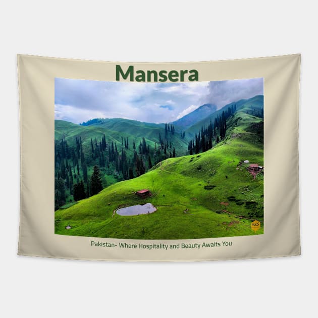 Mansera in Pakistan where hospitality and beauty awaits you Pakistani culture , Pakistan tourism Tapestry by Haze and Jovial