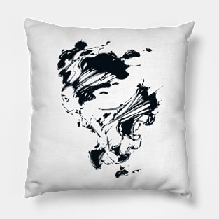 Run Mona, Run Ink Pillow