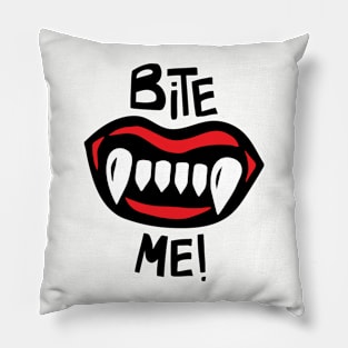 Bite Me! Pillow