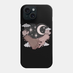 Together Like The Moon And Stars [blk] Phone Case