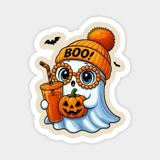 Cute Boujee Ghost Halloween Magnet