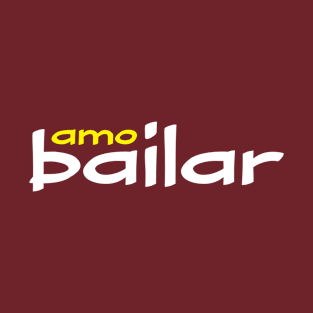 Amo Bailar Yellow White by PK.digart T-Shirt