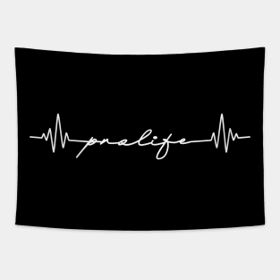 Pro Life - Heartbeat Tapestry