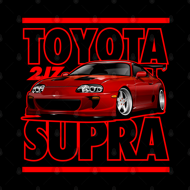 Toyota Supra MK4 by rizadeli