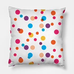 Colourful Dotted Pattern Pillow