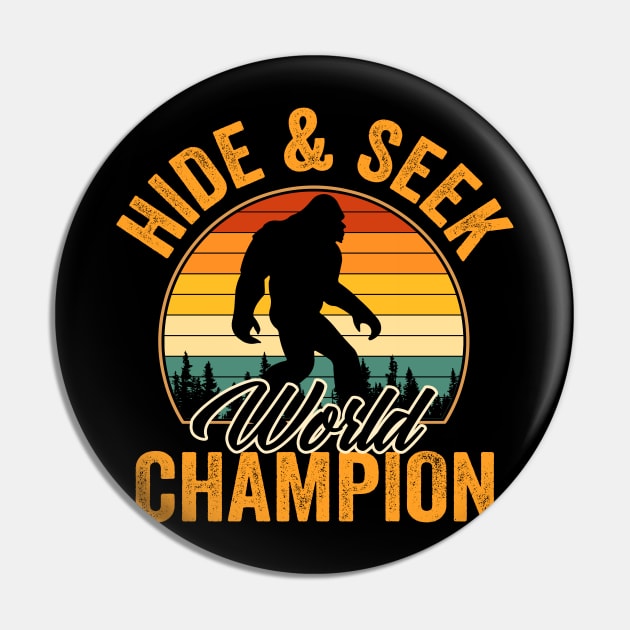 Hide and Seek Sasquatch Pin by SmithyJ88