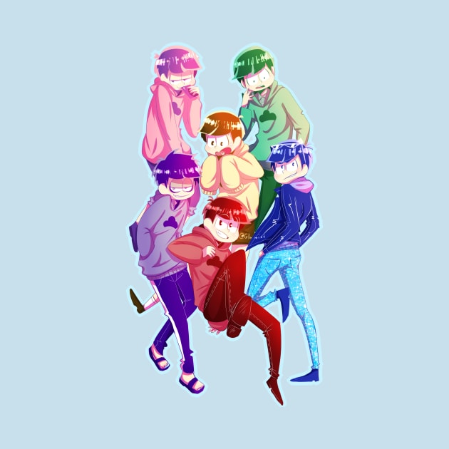 Osomatsu-san! by glamist