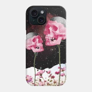 Pink Skulls Phone Case