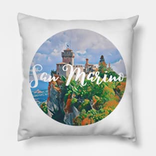 Vintage San Marino! Pillow