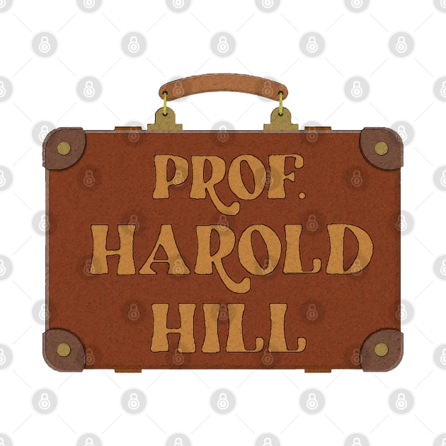 The Music Man Prof. Harold Hill Suitcase by baranskini