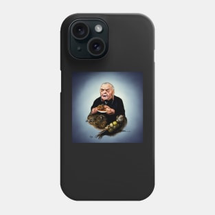 Ernest Borgnine eating a vole Phone Case