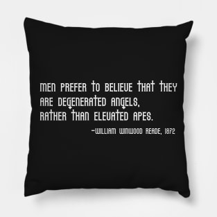 Secular Humanist Quote Pillow