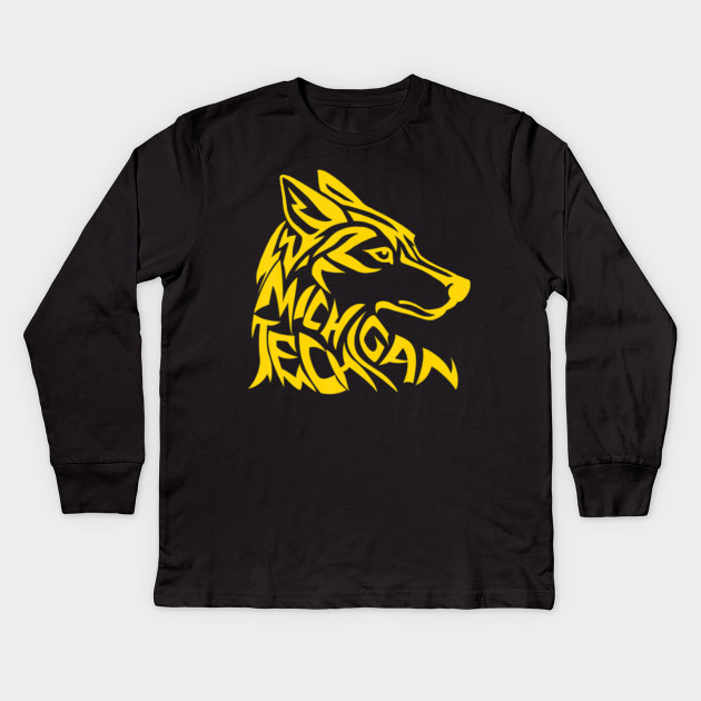 Michigan Tech Huskies Inside The Mascot Husky Michigan Tech Huskies Inside The Mascot Kinder Long Sleeve T Shirt Teepublic De