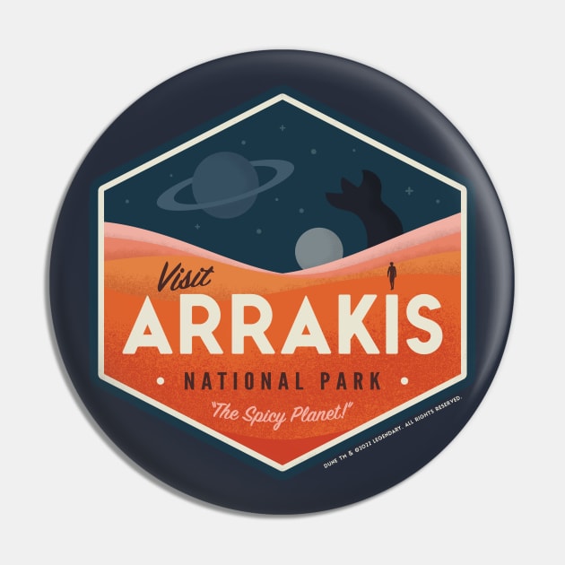 Dune – Visit Arrakis – The Spicy Planet! Vintage travel poster Pin by thedesigngarden