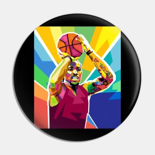 Demar Derozan Pop Art Pin