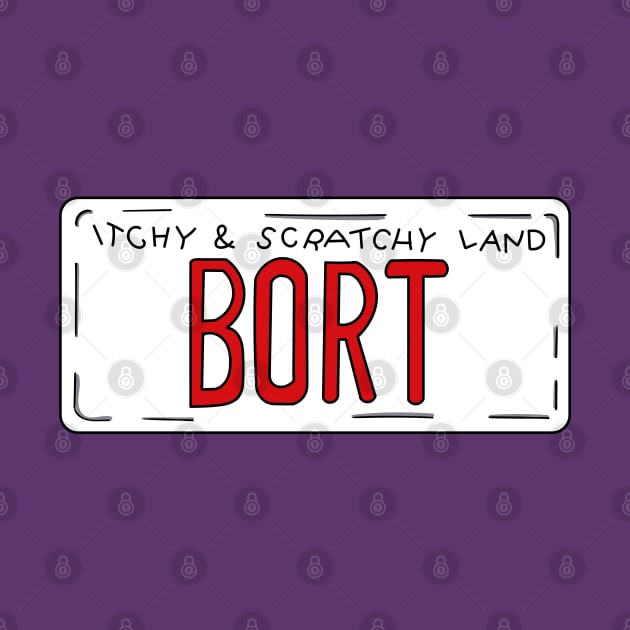 Bort License Plate by Meta Cortex