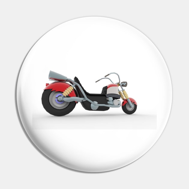 Motorcycle One One Pin by Rizaldiuk