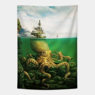 The Kraken Town Tapestry