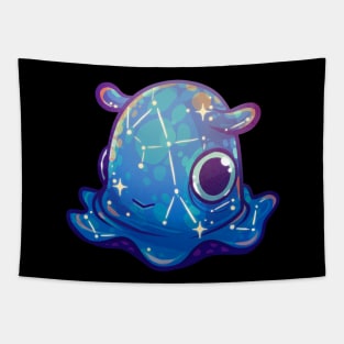 Cute Galaxy Dumbo Octopus Tapestry