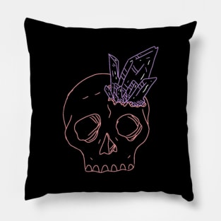 Crystal Skull Pillow