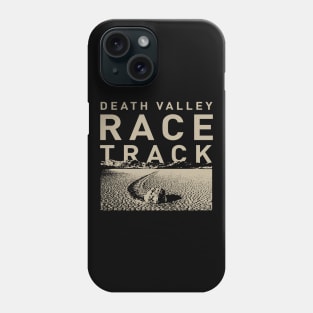 Death Valley Racetrack Sailng Stones by © Buck Tee Original Design Phone Case