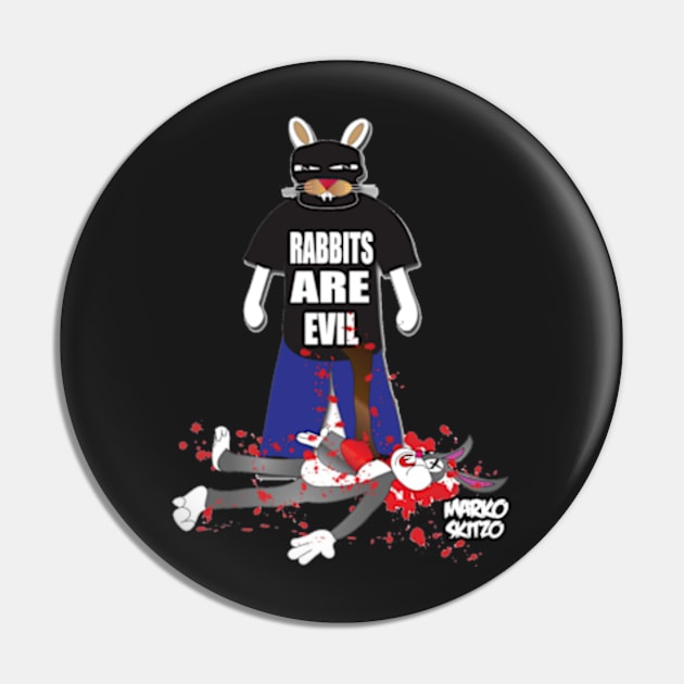 Marko Skitzo X Scum Bunny: Rabbits Are Evil! Pin by MarkoSkitzo