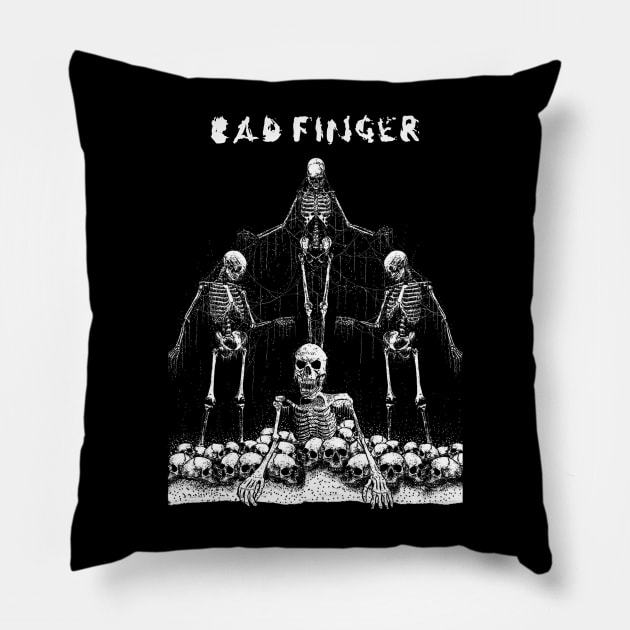 Skull Finger Controller Pillow by Pantat Kering
