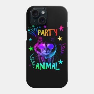 Furry Cat Party Animal Phone Case