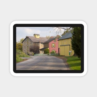 Amish street scene Magnet