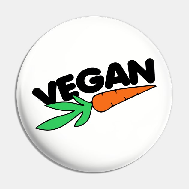 Vegan Pin by bubbsnugg