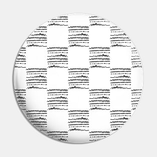 Black and White Squares. Seamless Pattern. Pin