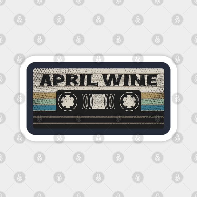 April Wine Mix Tape Magnet by getinsideart