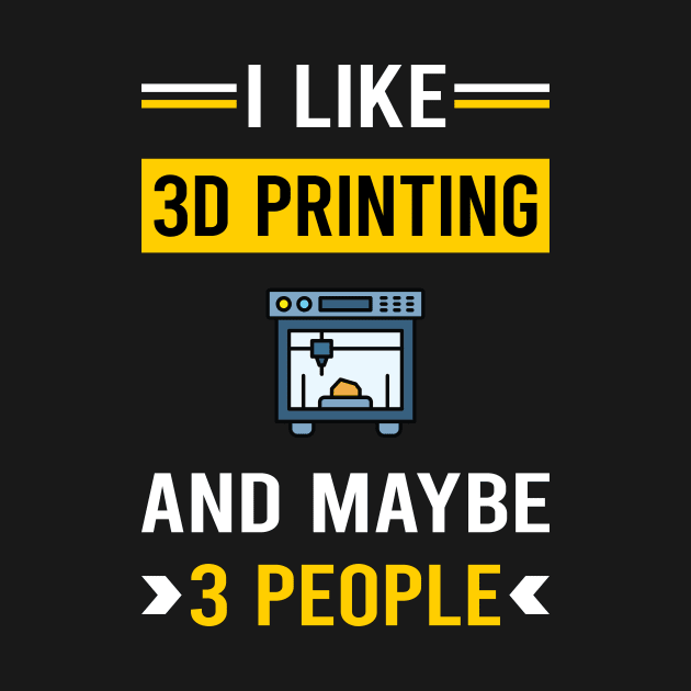 3 People 3D Printing Printer by Good Day