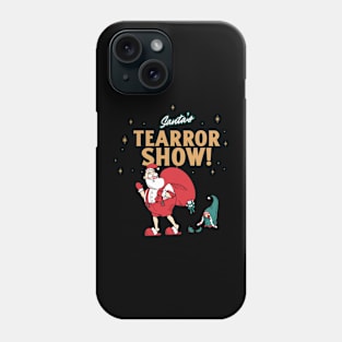 Funny Santa, Santa's Tearor Show Phone Case