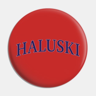 Haluski Central State College Pin