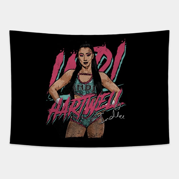 Indi Hartwell Pose Tapestry by MunMun_Design