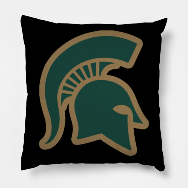 Michigan State Green And Gold Michigan State Pillow Teepublic Au