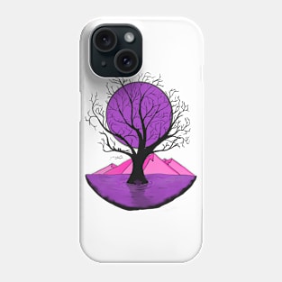 Japanese tree in a dream Phone Case