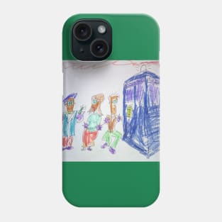 The Doctor and his friends Phone Case