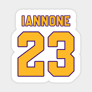 Lakers LA Basketball Magnet