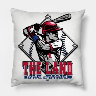 The Land Forever Diamond Baseball Pillow