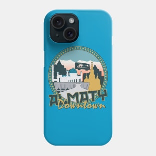 Almaty Downtown Phone Case